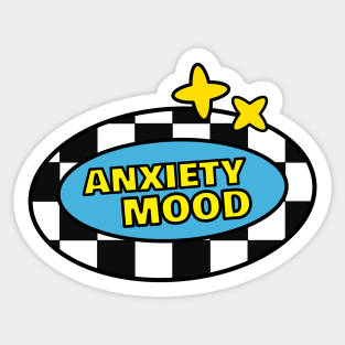 Anxiety mood Sticker